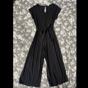 Black old navy midi jumpsuit